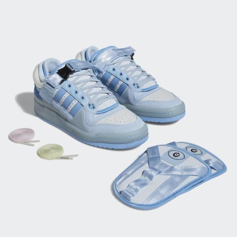 Adidas Bad Bunny x Forum Buckle Low Blue Tint