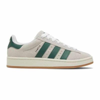 Adidas Campus 00s Crystal White Dark Green