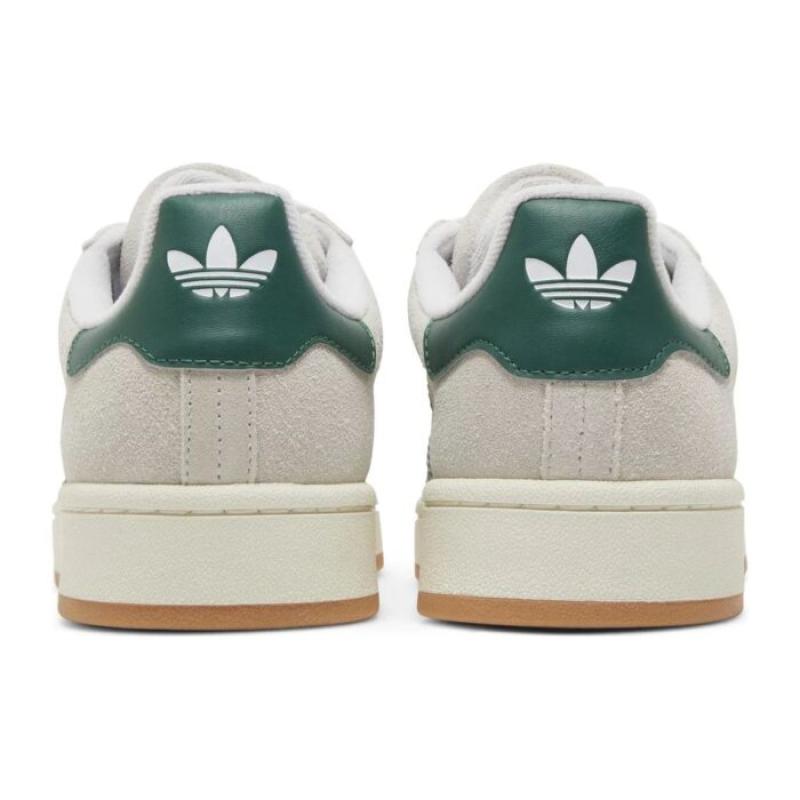 Adidas Campus 00s Crystal White Dark Green