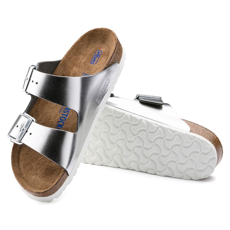 Birkenstock Arizona Silver