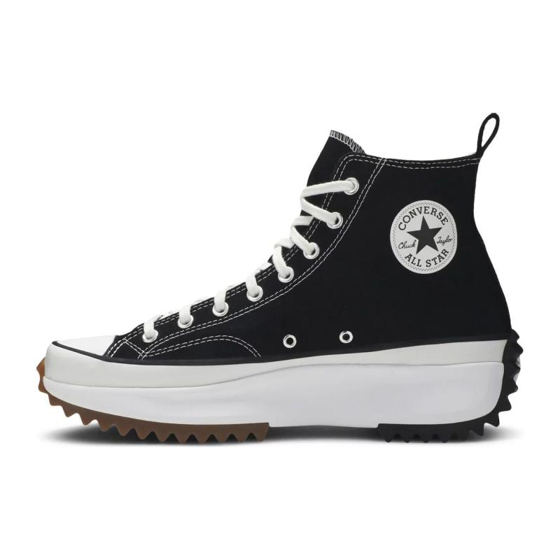 Converse Run Star Hike Hi Black White Gum