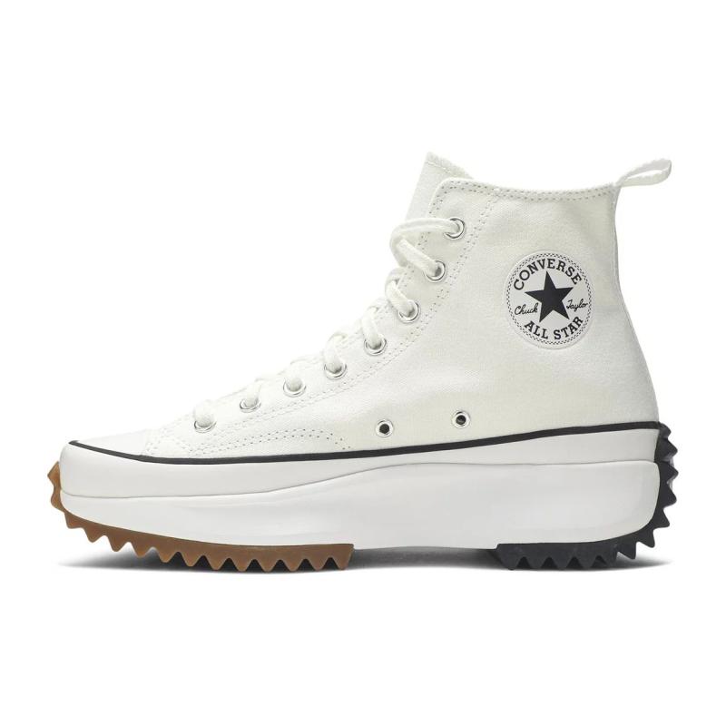 Converse Run Star Hike High White Black Gum