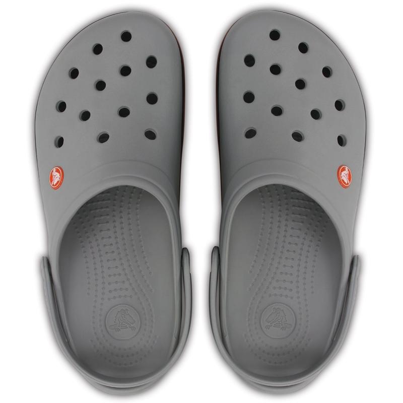 Crocs Crocband Light Grey Navy