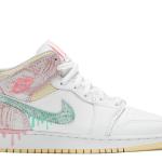 Nike Air Jordan 1 Mid Paint Drip (GS)