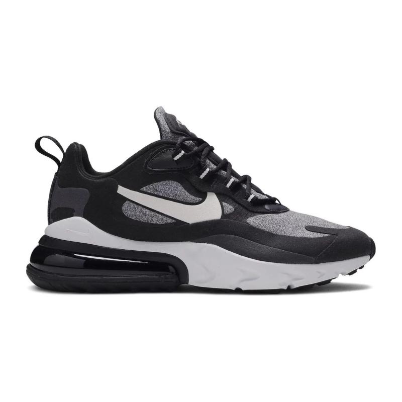 Air Max 270 React Black Vast Grey