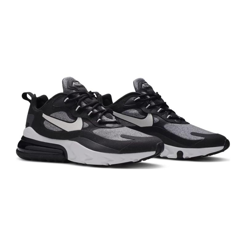 Air Max 270 React Black Vast Grey