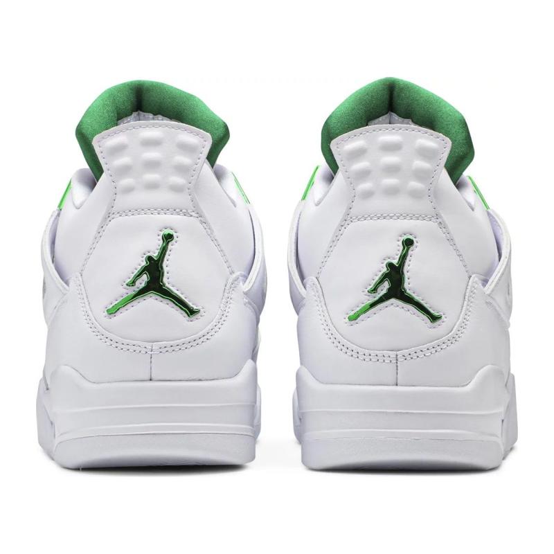 Air Jordan 4 Retro Metallic Pine Green