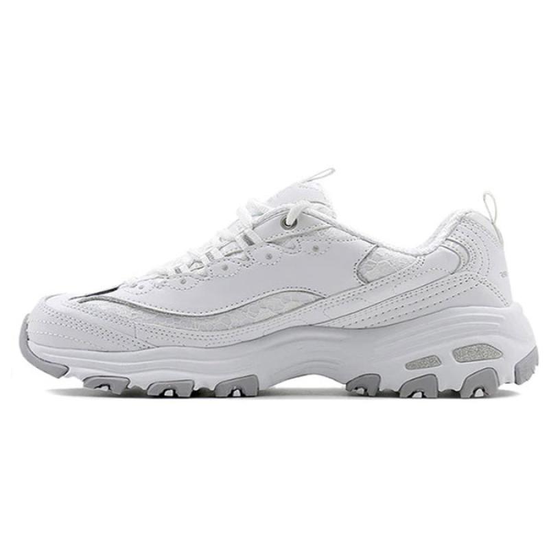 Skechers D’lites White Grey